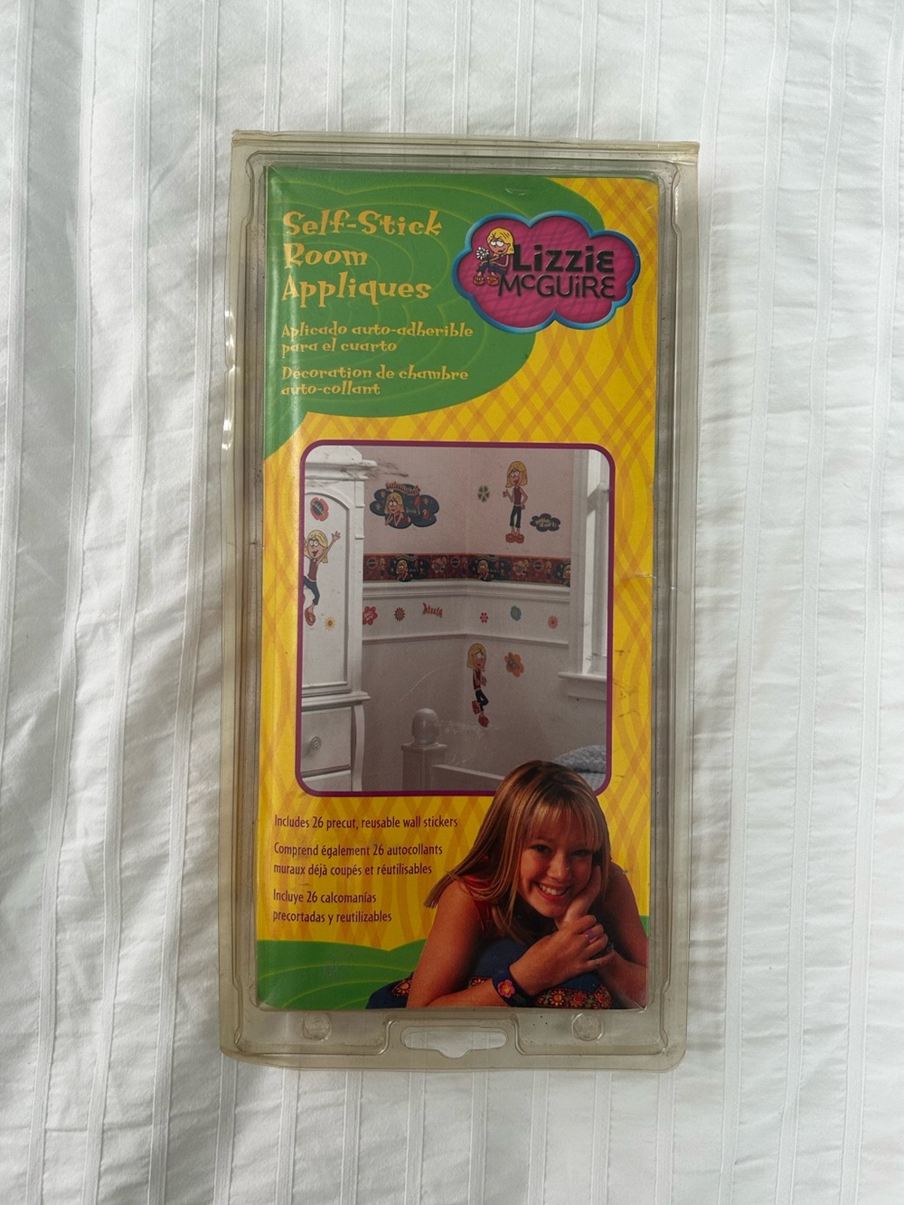 Vintage Y2K/2000s Disney Channel Lizzie McGuire Wall Stickers